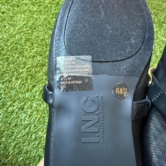 Bundle of black, tan & white Mary Jane ballet flats, size 6.5/37 - Picture 7 of 7